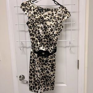 A. Byer Leopard Print Dress
